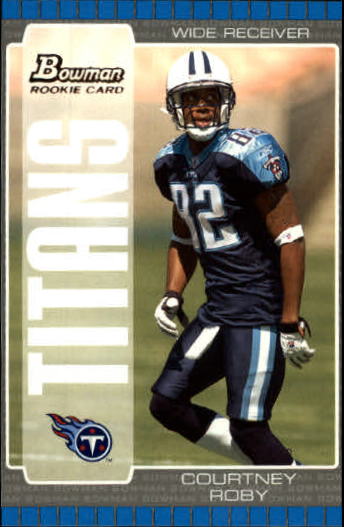 2005 Bowman #163 Courtney Roby RC