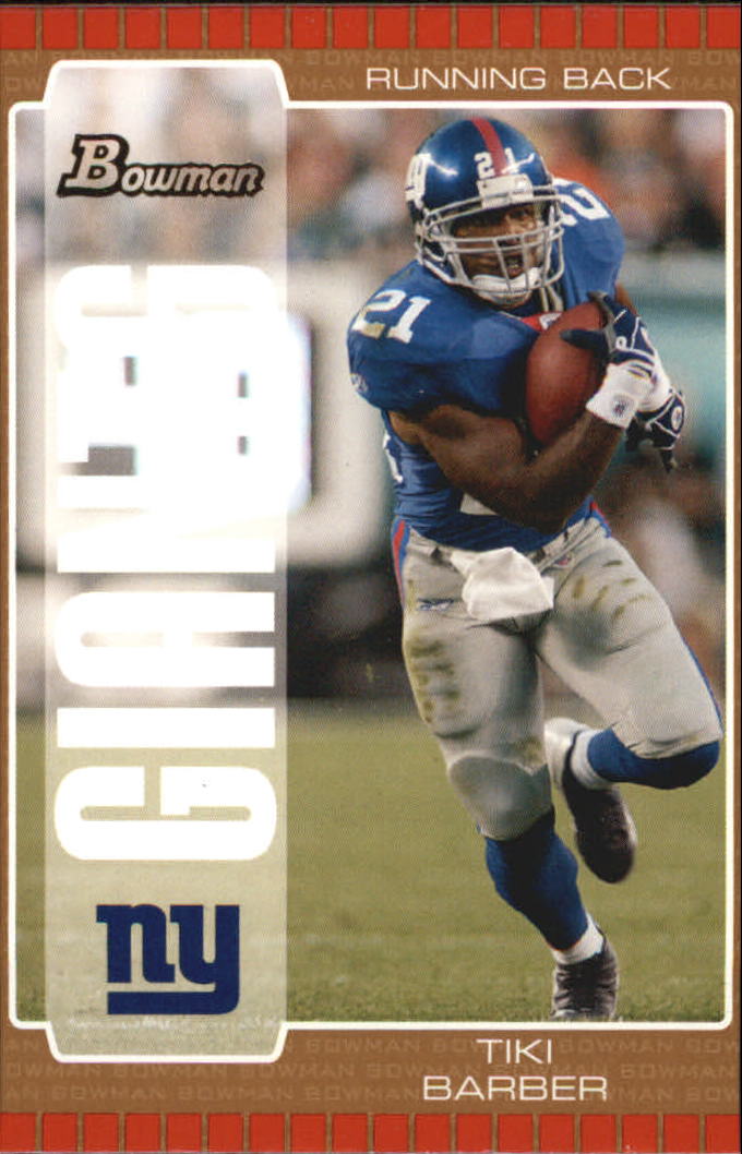 : 2021 Donruss #84 Tiki Barber New York Giants Official