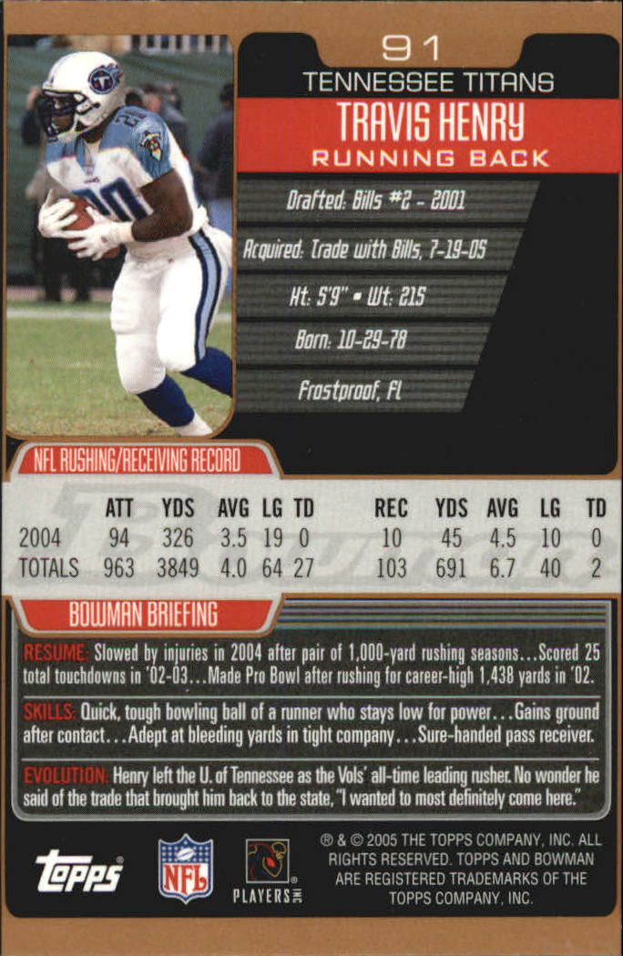 2005 Bowman Football Bronze Parallel Singles - Sie wählen - Bild 78 von 109