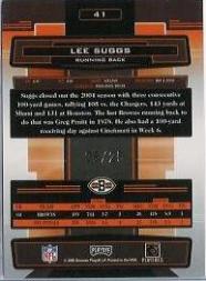 2005 Absolute Memorabilia Spectrum Gold #41 Lee Suggs back image