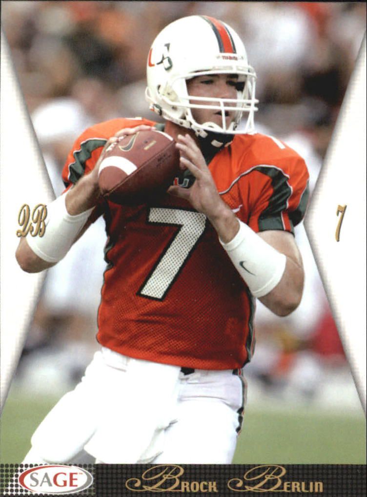 2005 Sage Football "Main Set" Base Cards - Picture 8 of 109