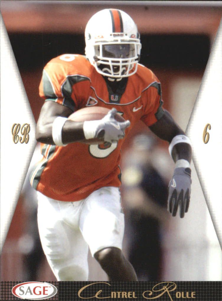 2005 Sage Football "Main Set" Base Cards - Picture 108 of 109