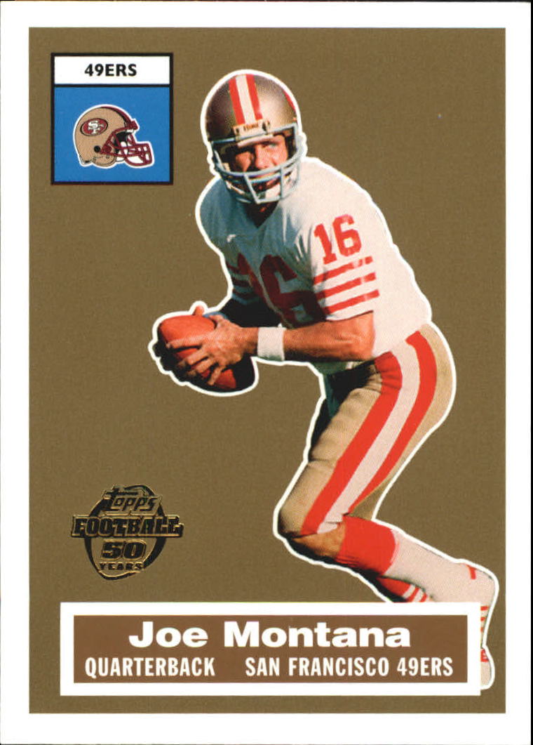 2005 Topps Turn Back the Clock #2 Joe Montana