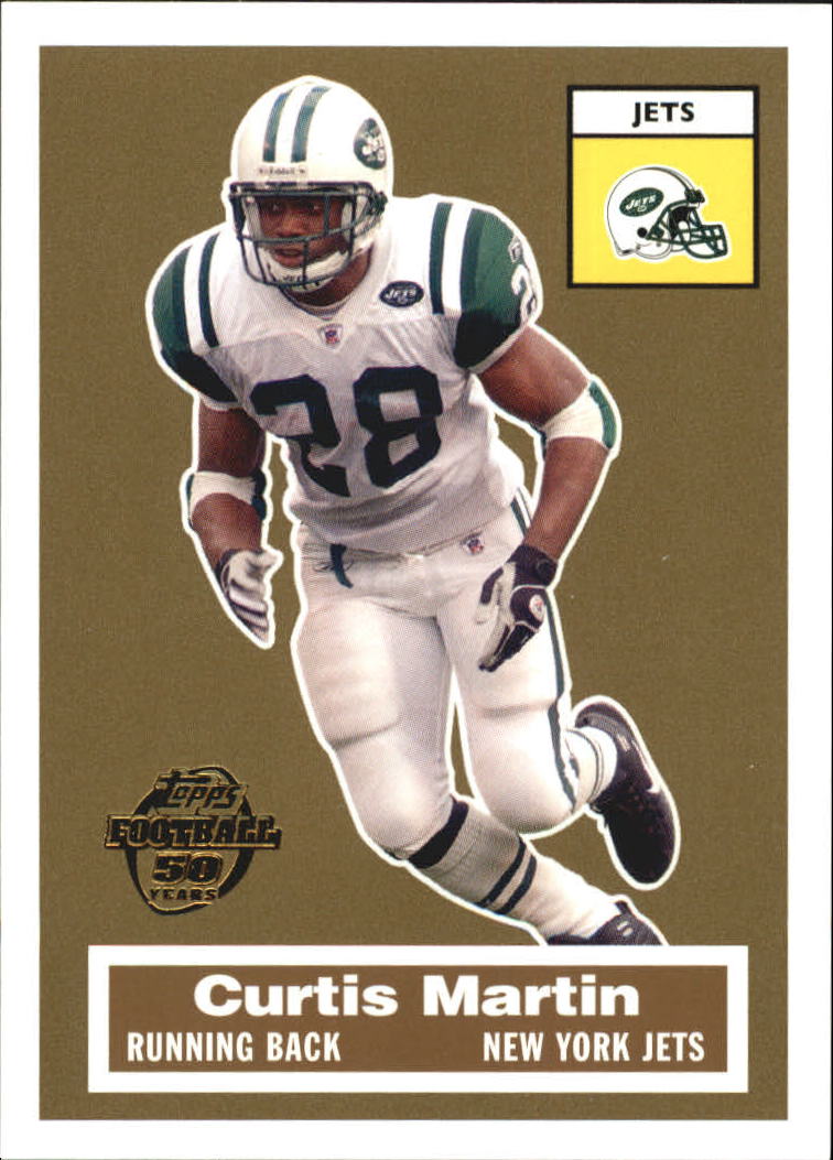 2005 Topps Turn Back the Clock #7 Curtis Martin