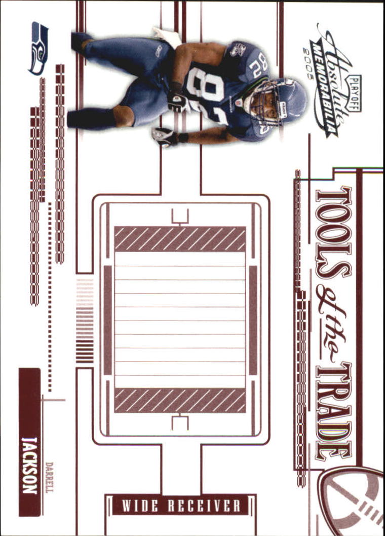 2005 Absolute Memorabilia Tools of the Trade Red #22 Darrell Jackson