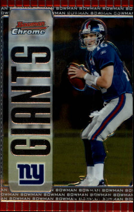 2005 Bowman Chrome #18 Eli Manning