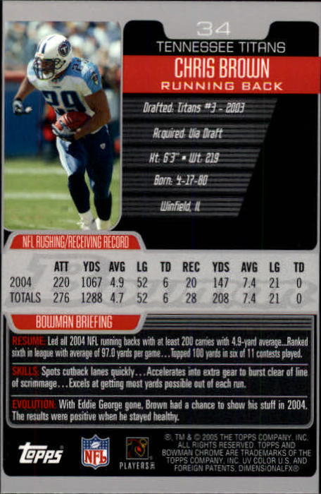 A0887- 2005 Bowman Chrome FB Cards 1-200 +Rookies -You Pick- 15+ FREE US SHIP - Picture 59 of 375