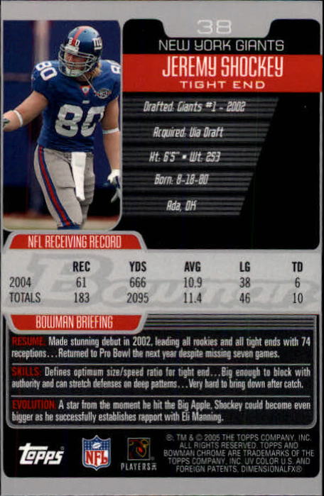 A0887- 2005 Bowman Chrome FB Cards 1-200 +Rookies -You Pick- 15+ FREE US SHIP - Picture 67 of 375