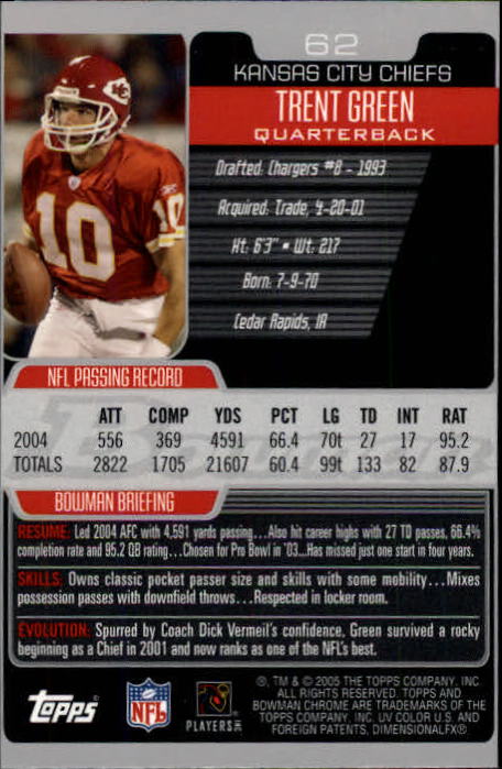 A0887- 2005 Bowman Chrome FB Cards 1-200 +Rookies -You Pick- 15+ FREE US SHIP - Picture 115 of 375