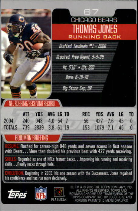A0887- 2005 Bowman Chrome FB Cards 1-200 +Rookies -You Pick- 15+ FREE US SHIP - Picture 125 of 375