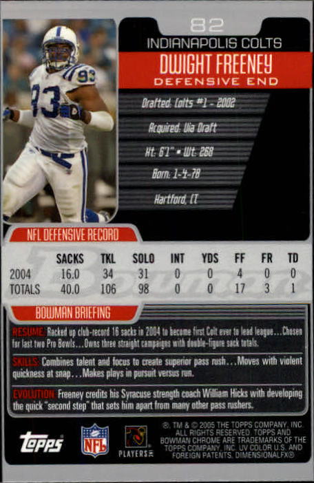 A0887- 2005 Bowman Chrome FB Cards 1-200 +Rookies -You Pick- 15+ FREE US SHIP - Picture 149 of 375