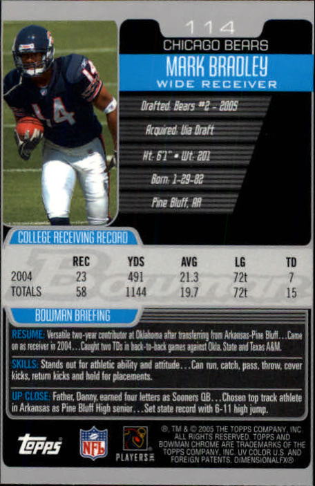 A0887- 2005 Bowman Chrome FB Cards 1-200 +Rookies -You Pick- 15+ FREE US SHIP - Picture 209 of 375