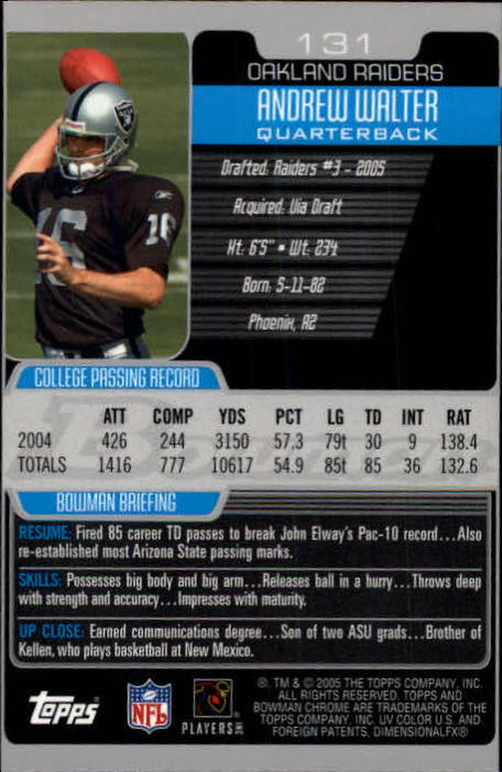 A0887- 2005 Bowman Chrome FB Cards 1-200 +Rookies -You Pick- 15+ FREE US SHIP - Picture 243 of 375