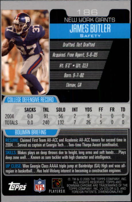 A0887- 2005 Bowman Chrome FB Cards 1-200 +Rookies -You Pick- 15+ FREE US SHIP - Picture 349 of 375