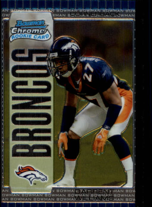 Darrent Williams Football Cards