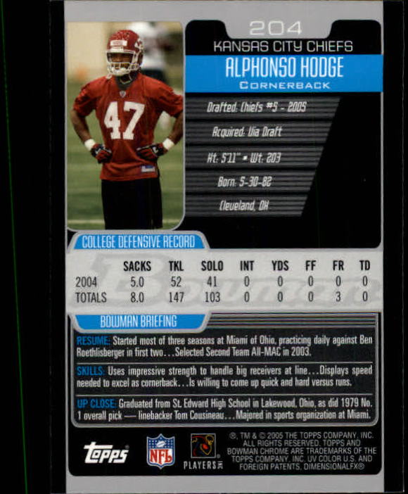 A0887- 2005 Bowman Chrome FB #s 201-259 +Inserts -You Pick- 15+ FREE US SHIP - Picture 9 of 128
