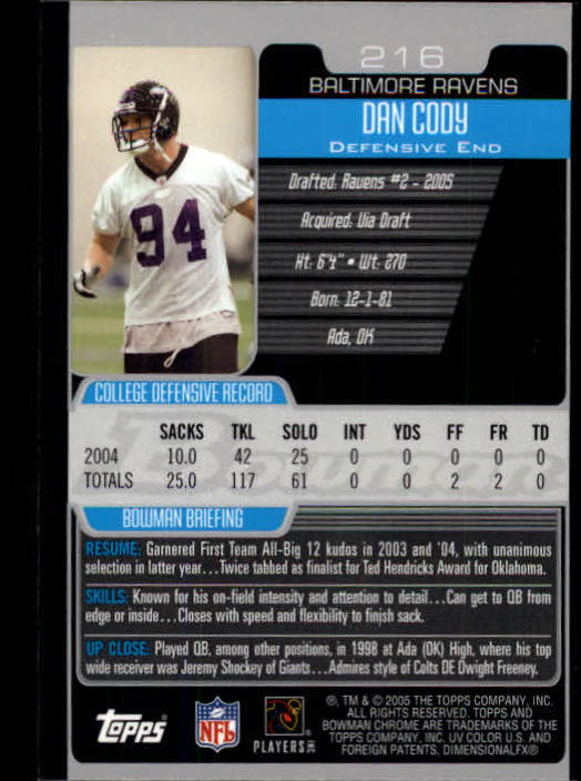 A0887- 2005 Bowman Chrome FB #s 201-259 +Inserts -You Pick- 15+ FREE US SHIP - Picture 33 of 128