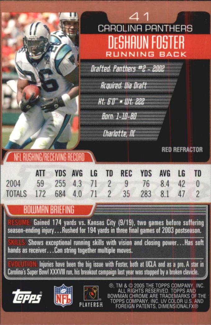A0887- 2005 Bowman Chrome FB #s 201-259 +Inserts -You Pick- 15+ FREE US SHIP - Picture 77 of 128