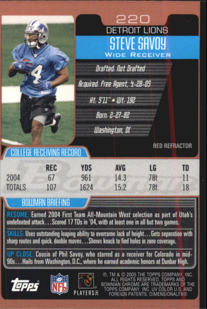 A0887- 2005 Bowman Chrome FB #s 201-259 +Inserts -You Pick- 15+ FREE US SHIP - Picture 123 of 128