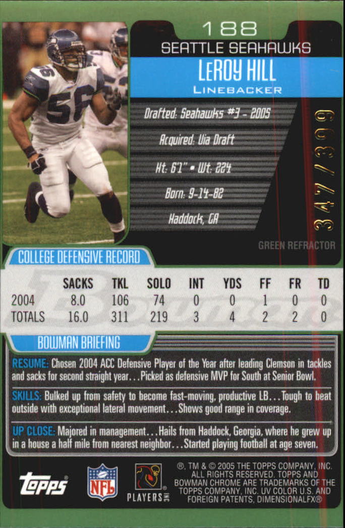 A0887- 2005 Bowman Chrome FB #s 201-259 +Inserts -You Pick- 15+ FREE US SHIP - Picture 126 of 128