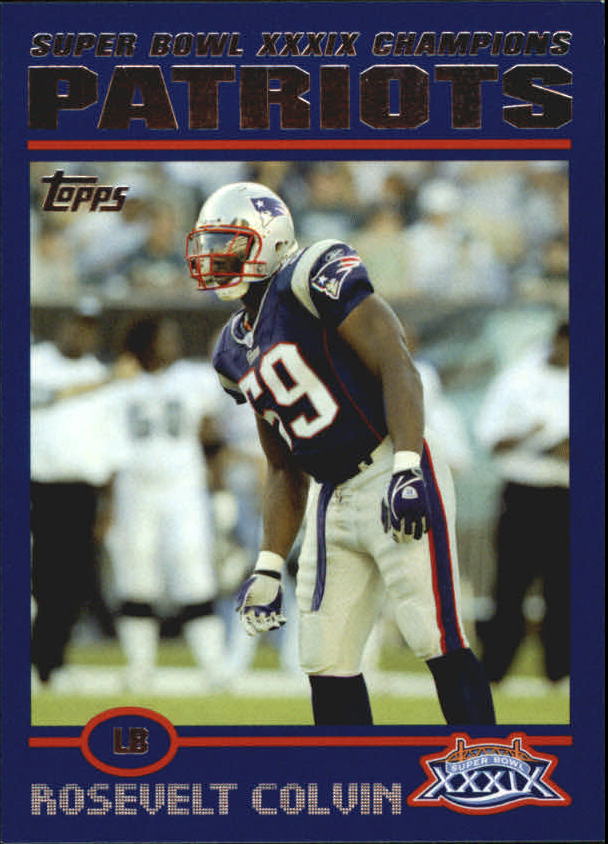 B5633- 2005 Patriots Topps Super Bowl Champions -You Pick- 15+ FREE US SHIP - Picture 56 of 111