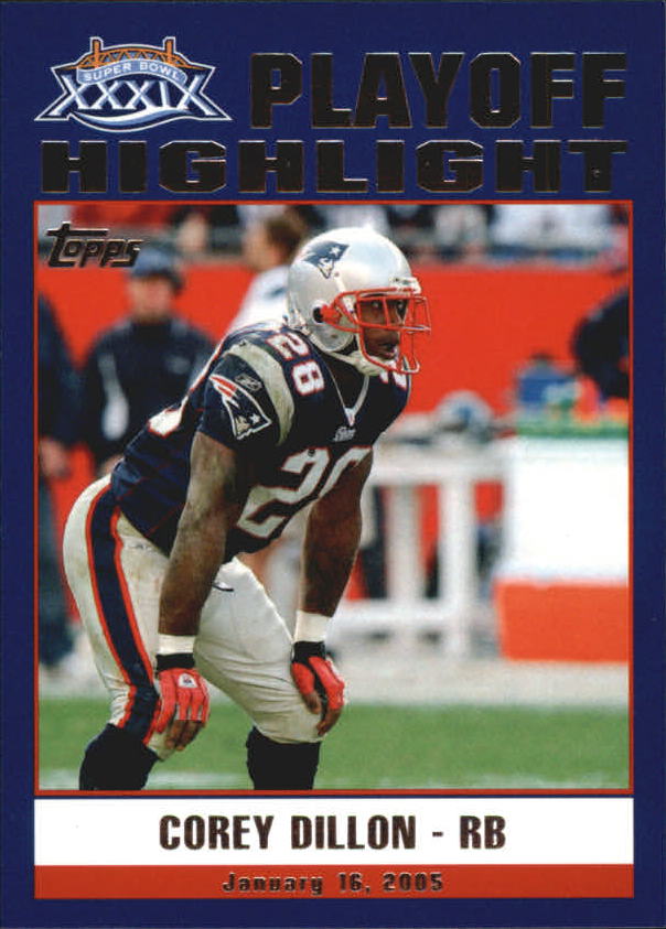 B5633- 2005 Patriots Topps Super Bowl Champions -You Pick- 15+ FREE US SHIP - Picture 90 of 111