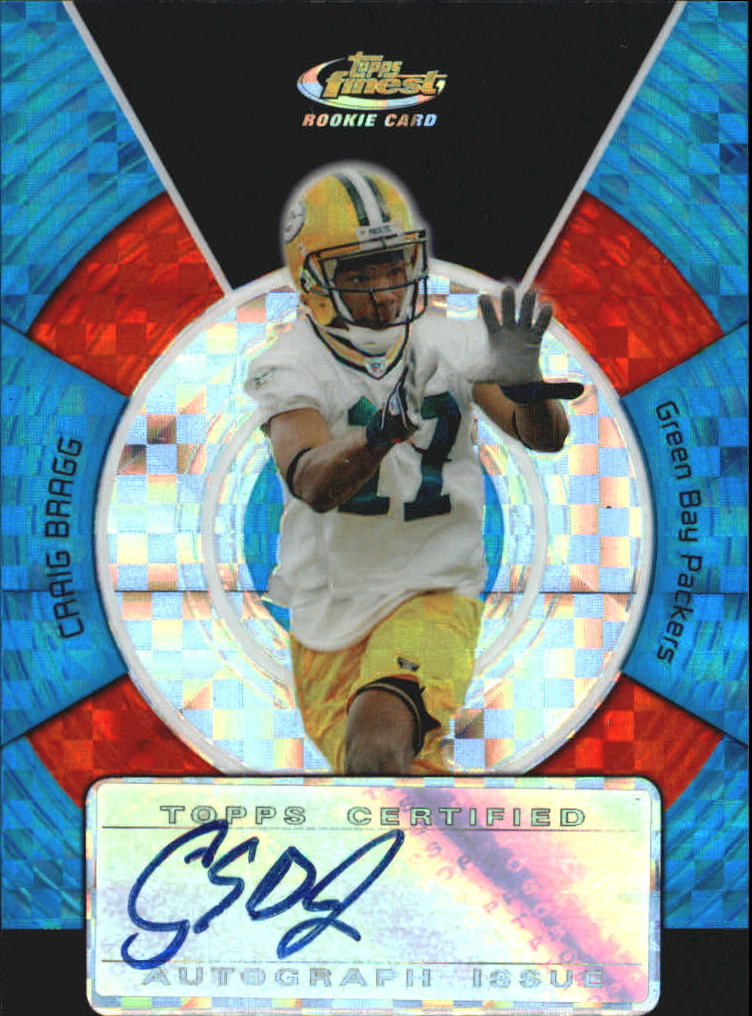 2005 Finest Blue Xfractors #180 Craig Bragg AU