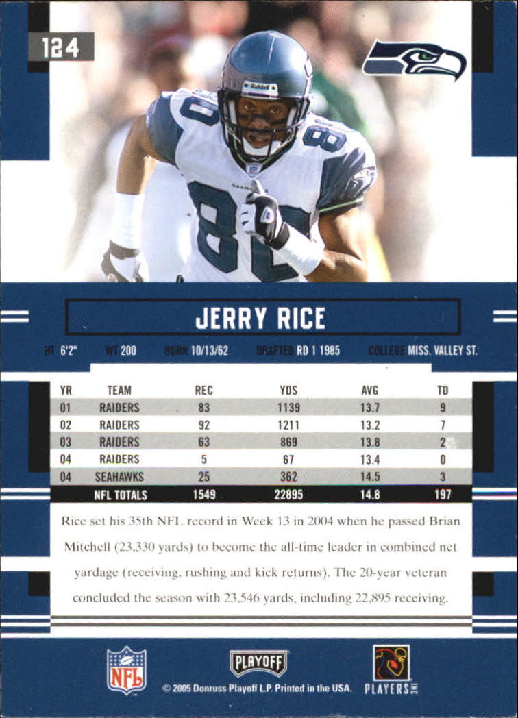 Jerry Rice cards (2000-2022) 49ers Raiders - You Choose - Bild 187 von 227