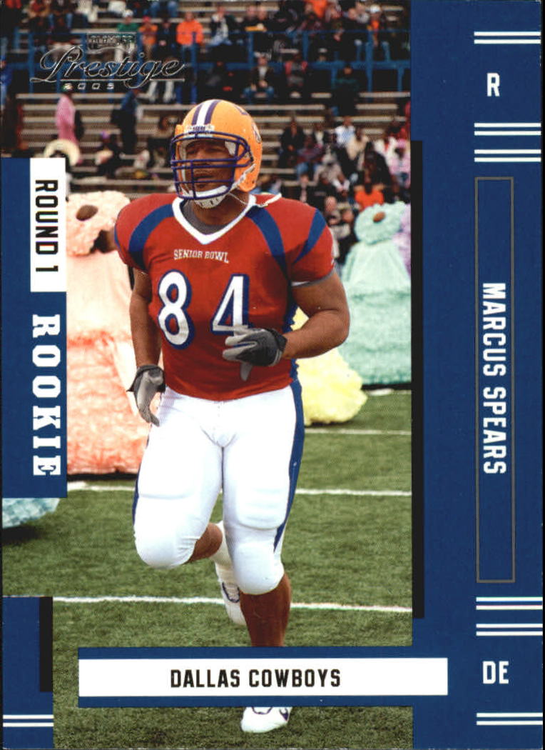 2005 Playoff Prestige #221 Marcus Spears RC