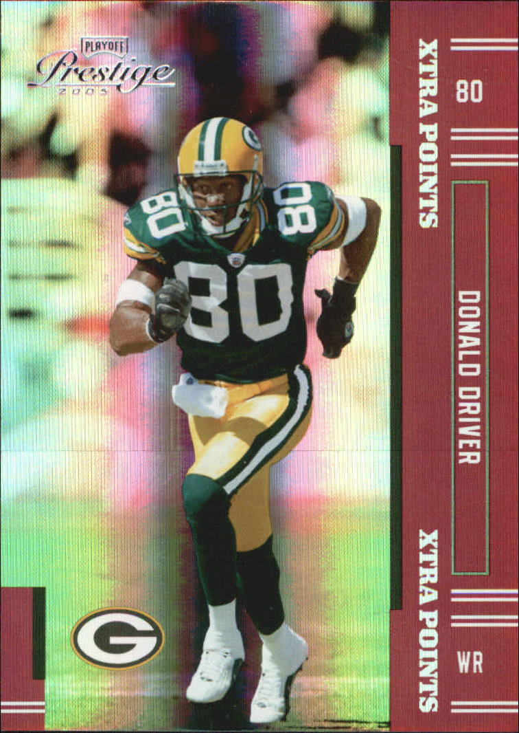 2005 Playoff Prestige Xtra Points Red #49 Donald Driver
