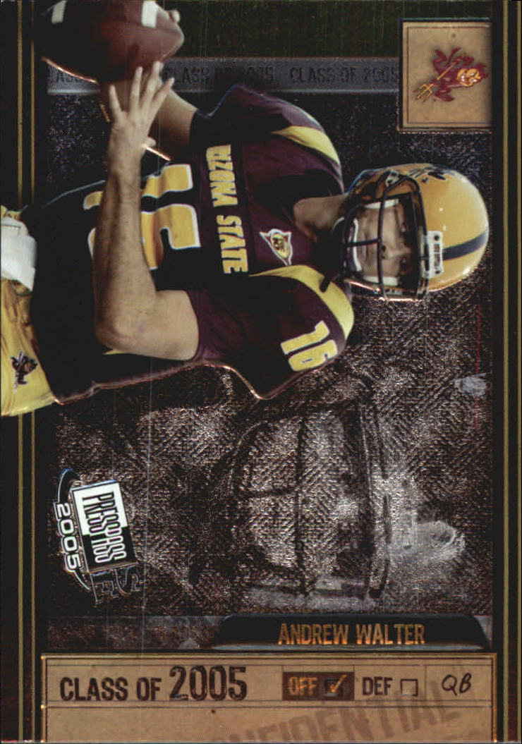 2005 Press Pass SE Class of 2005 #CL8 Andrew Walter