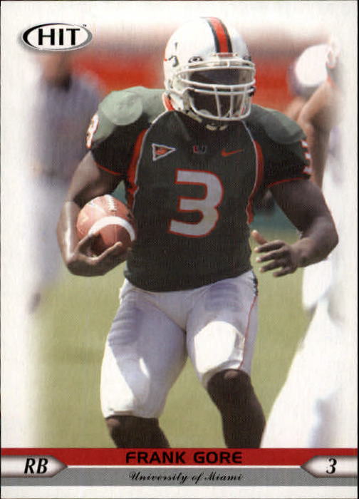 2005 Sage HIT Football "Main Set" Base Cards - Picture 6 of 101