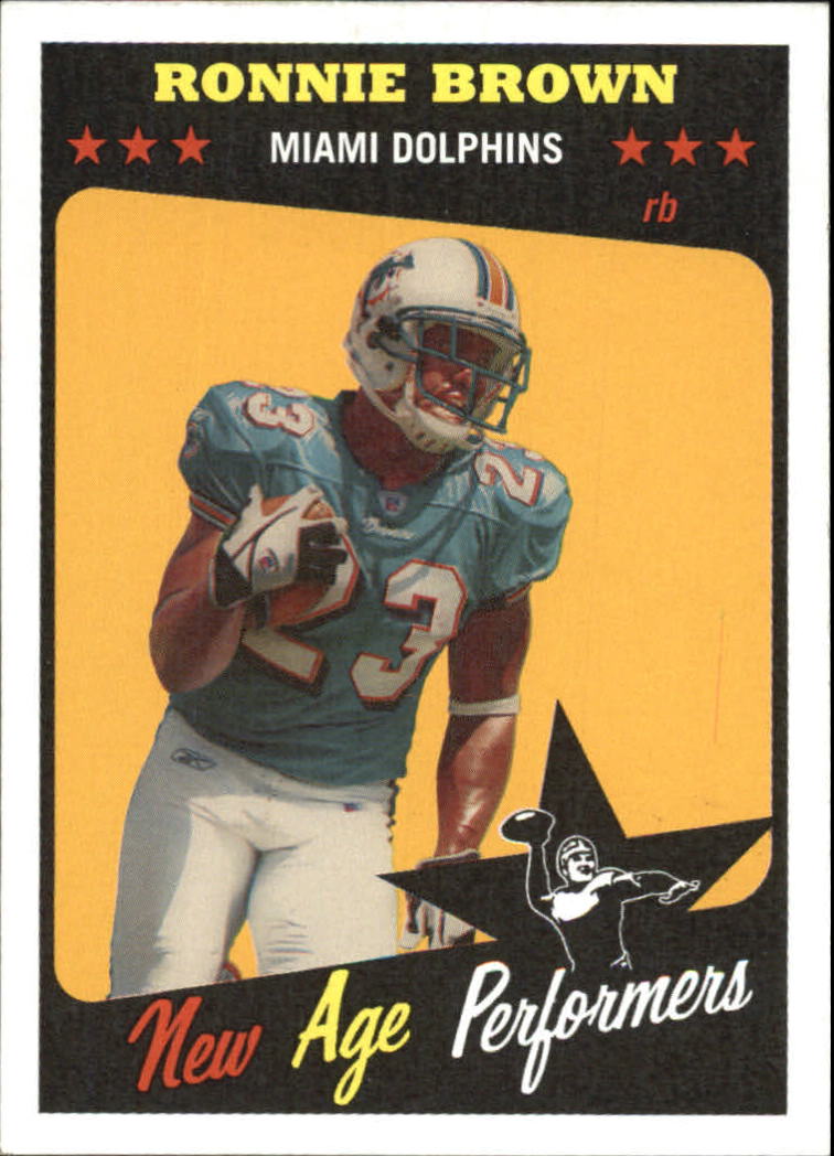 2005 Topps Heritage New Age Performers #NAP13 Ronnie Brown