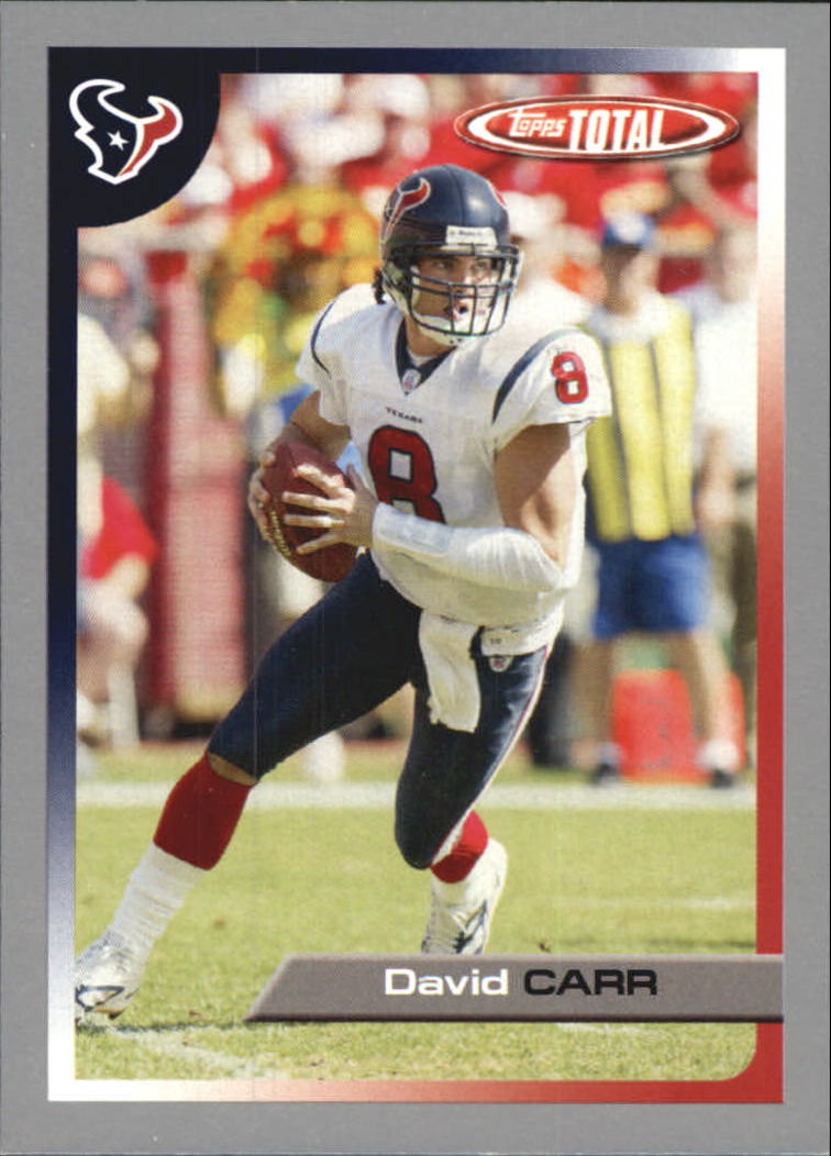 2005 Topps Total Silver #288 David Carr