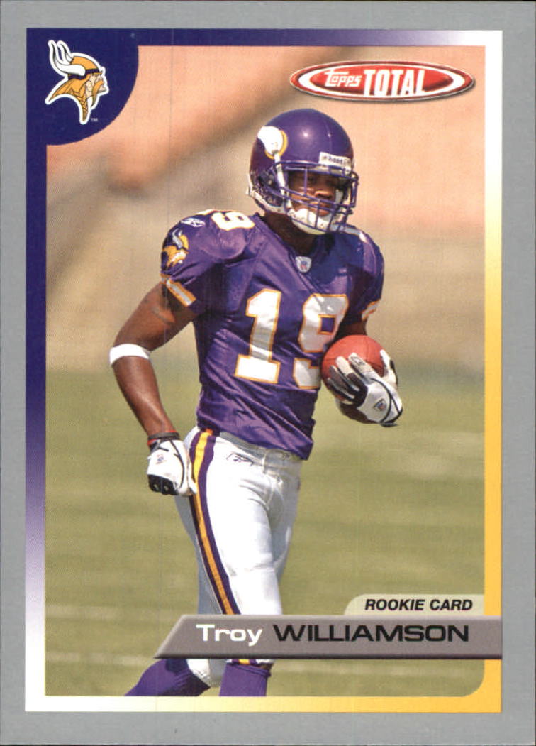 2005 Topps Total Silver #492 Troy Williamson
