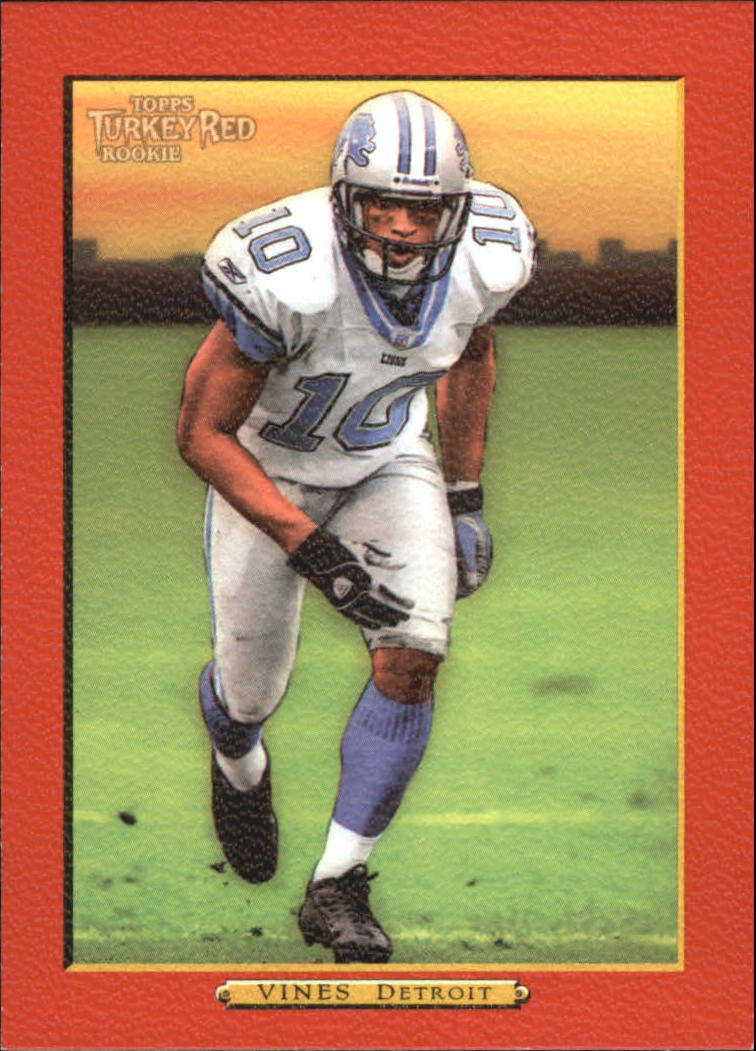 2005 Topps Turkey Red Football Red Parallel Singles - You Choose - Picture 149 of 192