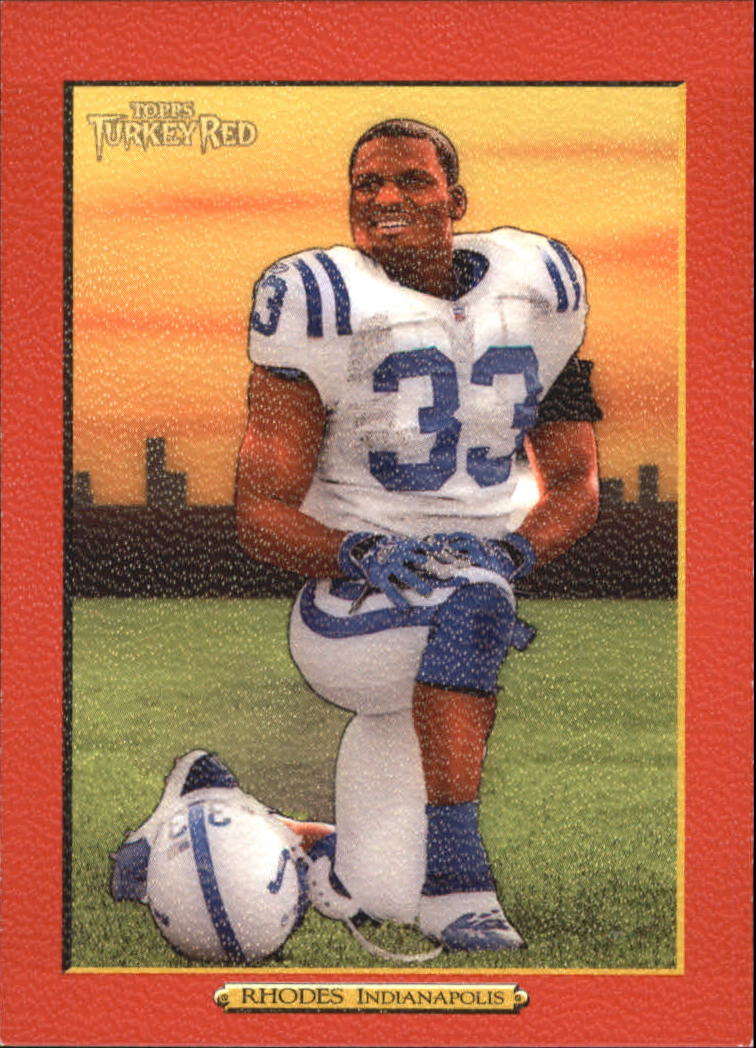 2005 Topps Turkey Red Football Red Parallel Singles - You Choose - Picture 191 of 192