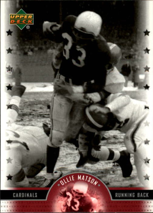 2005 Upper Deck Legends Football "Main Set" Cards #1 to #190 - Picture 72 of 211