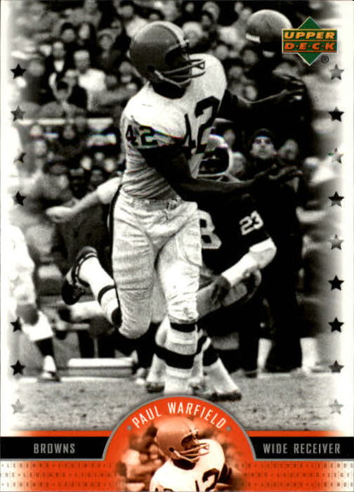 2005 Upper Deck Legends Football "Main Set" Cards #1 to #190 - Picture 94 of 211