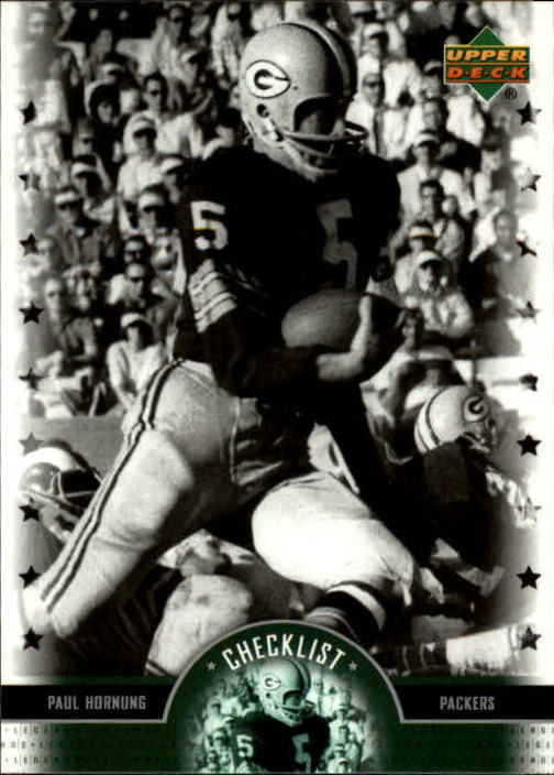 2005 Upper Deck Legends Football "Main Set" Cards #1 to #190 - Picture 186 of 211