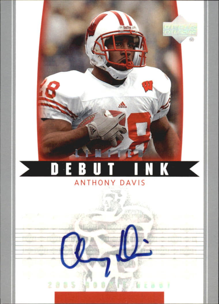 2005 Upper Deck Rookie Debut Ink Limited #DIAD Anthony Davis
