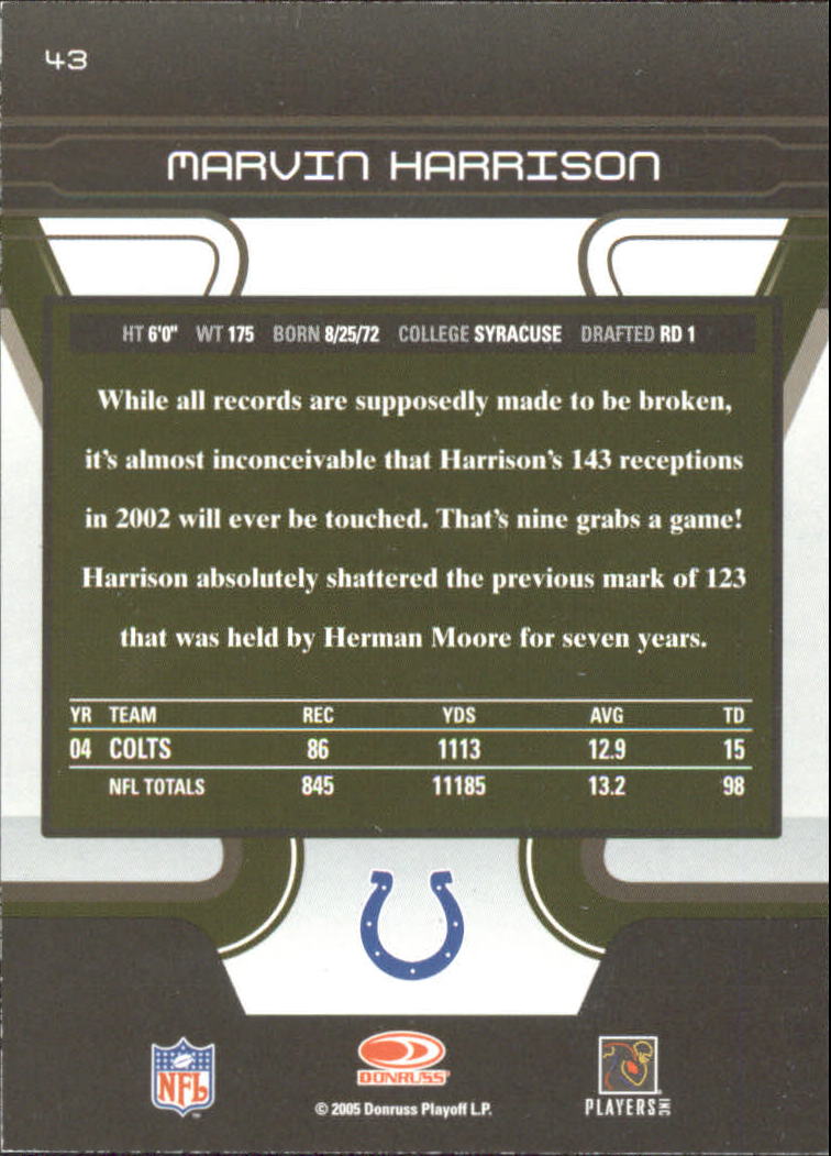 2005 Zenith Museum Collection FOOTBALL You Pick - Picture 33 of 129