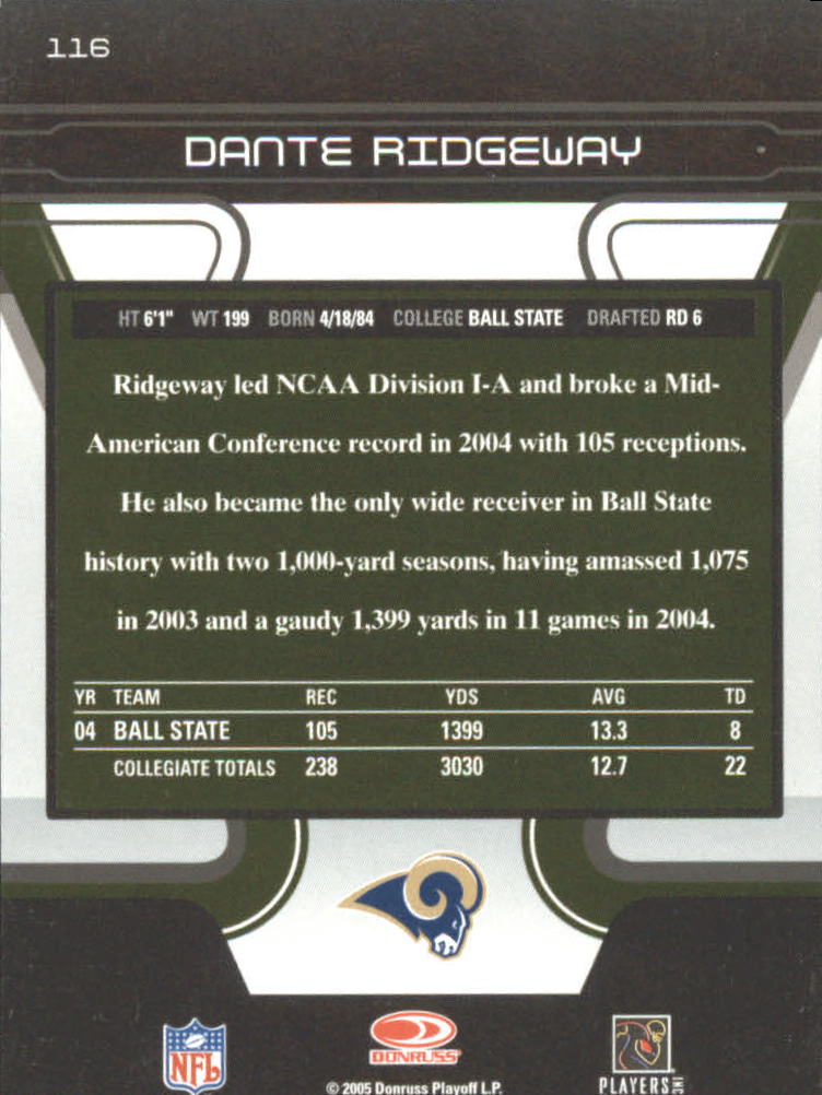 2005 Zenith Museum Collection FOOTBALL You Pick - Picture 97 of 129