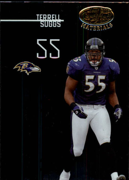 2005 Leaf Certified Materials #12 Terrell Suggs