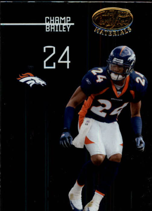 2005 Leaf Certified Materials #35 Champ Bailey