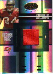 2005 Leaf Certified Materials #206 Cadillac Williams JSY/499 RC