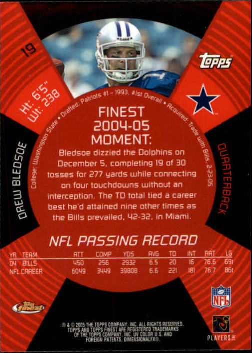 2005 Finest Football (Pick Card From List) C148 07-24 - Picture 21 of 143