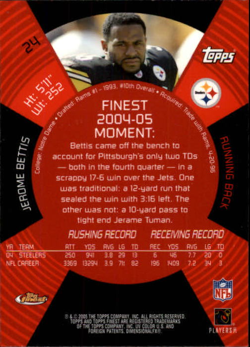 2005 Finest Football (Pick Card From List) C148 07-24 - Picture 23 of 143