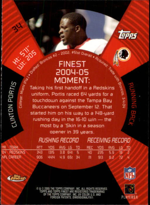 2005 Finest Football (Pick Card From List) C148 07-24 - Picture 33 of 143