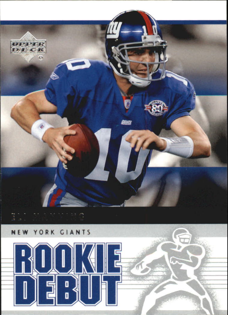 2005 Upper Deck Rookie Debut #64 Eli Manning